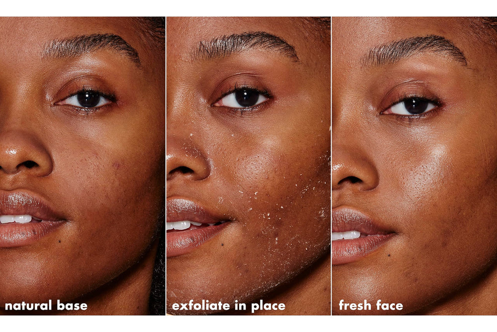 e.l.f. SKIN exfoliante suave ingredientes tangerina-papaya, aroma cítrico agradable
