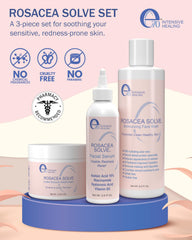 crema rosácea de e70 en tubo, calma la irritación y hidrata.