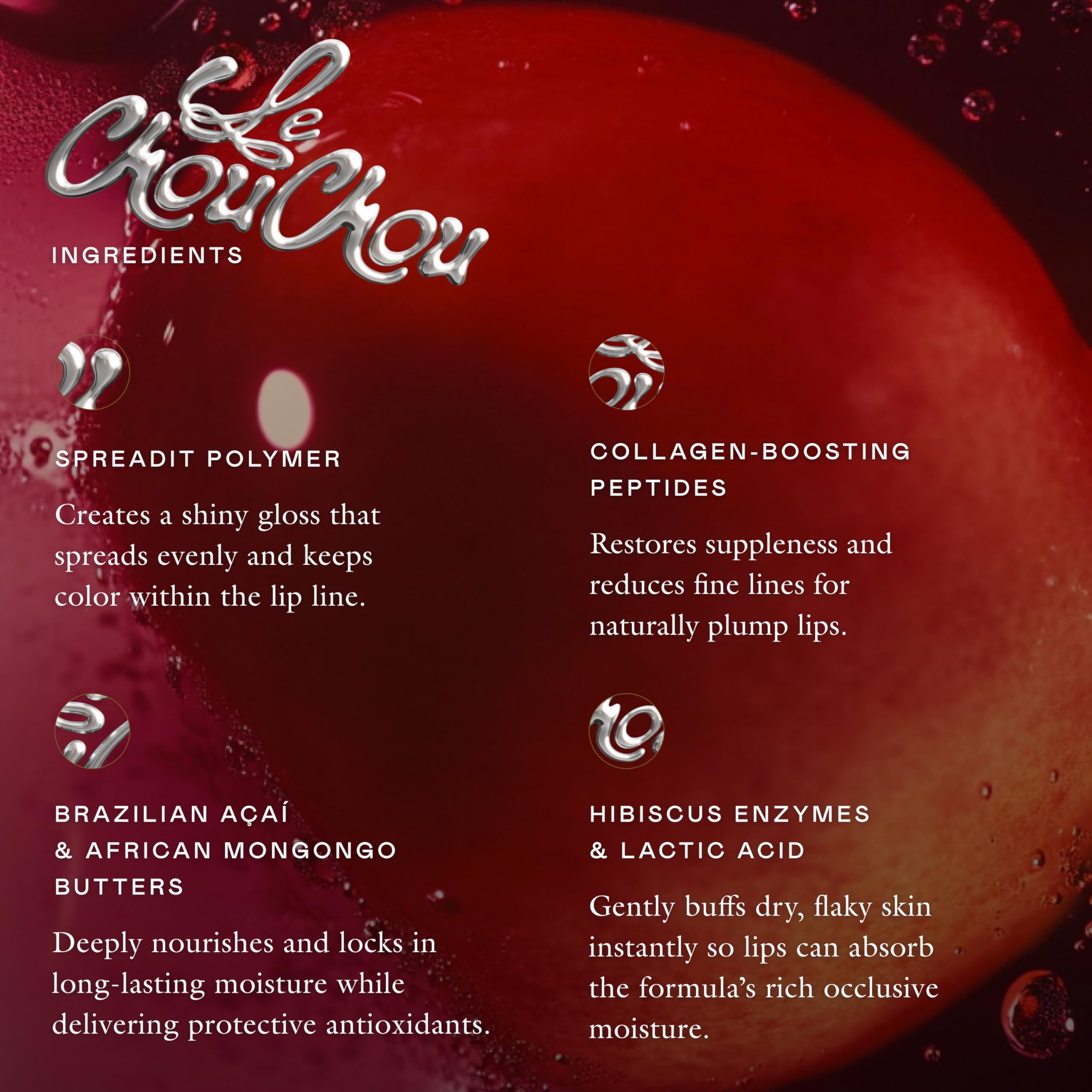 EADEM Le Chouchou Balsamo Labios, ácidos láctico y pirúvico para textura refinada.