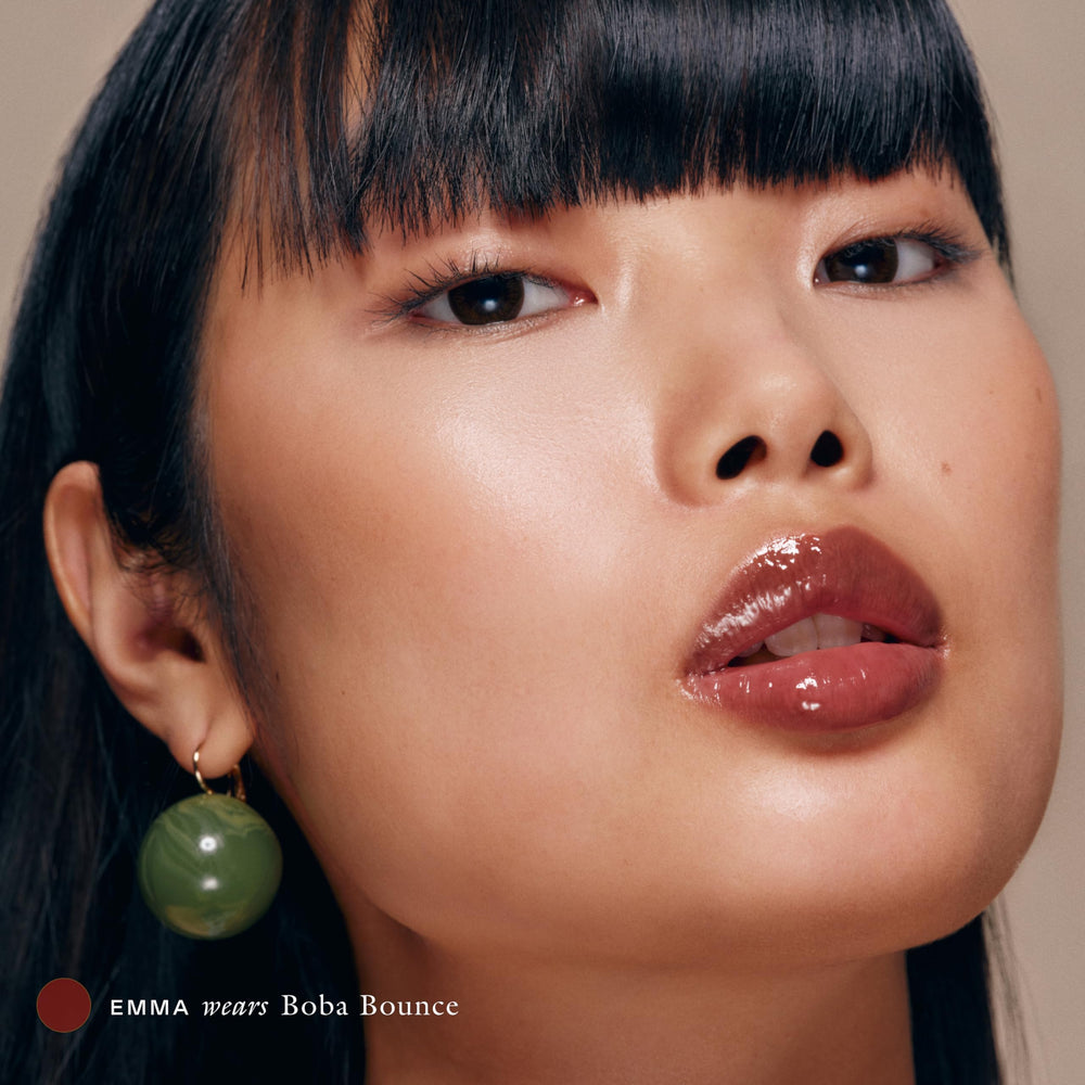 EADEM Le Chouchou Boba Bounce brillo lujoso: acabado satinado y no pegajoso