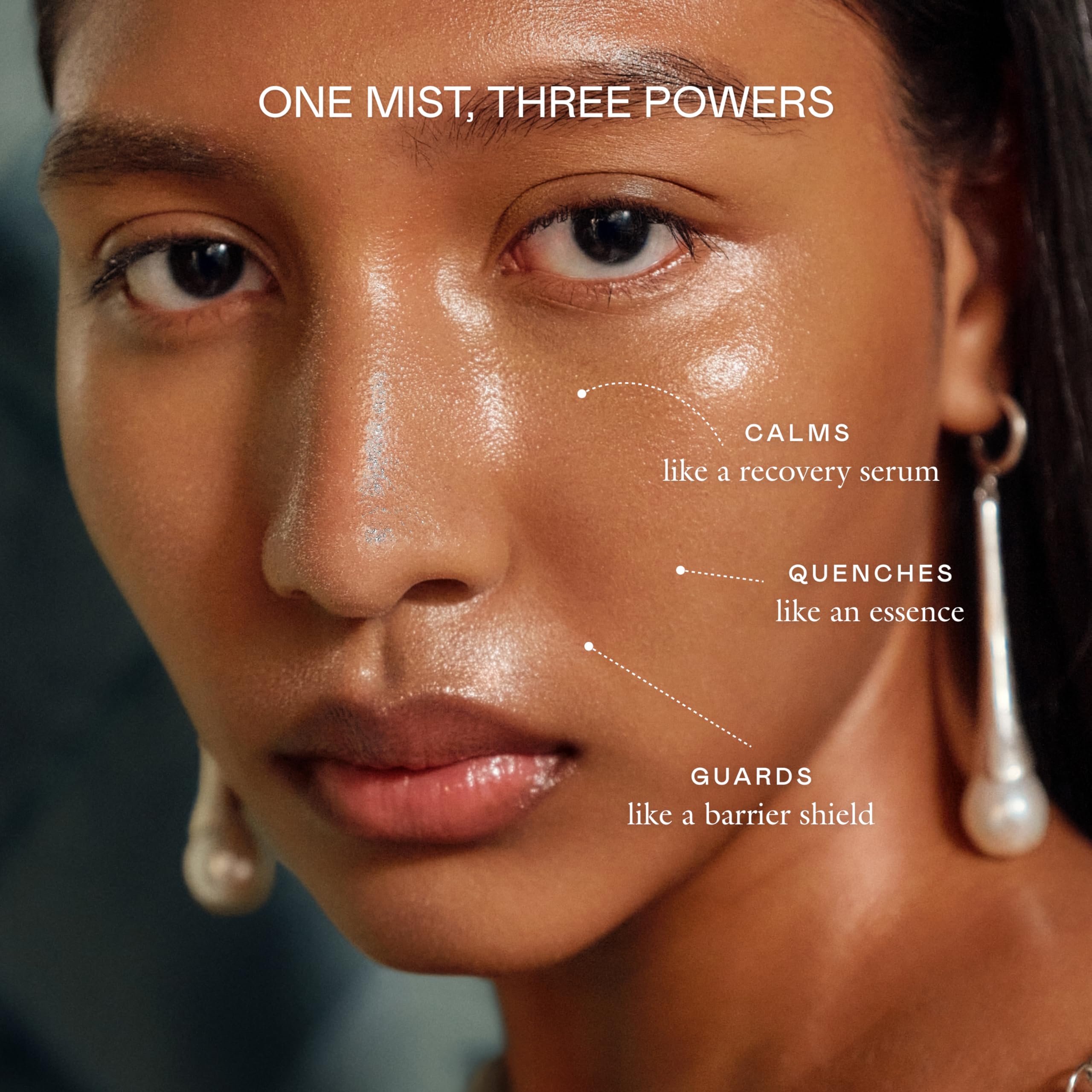 EADEM Mami-Wata refresca el maquillaje: revierte el look sin transferencia