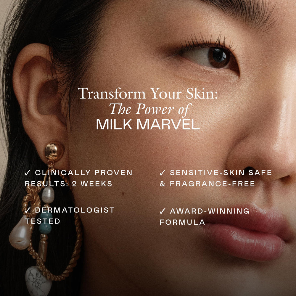 EADEM Milk Marvel Serum: textura crema que suaviza la piel y mejora la apariencia.