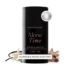 Each & Every desodorante sin aluminio para uso diario con fragancia cedro-vainilla