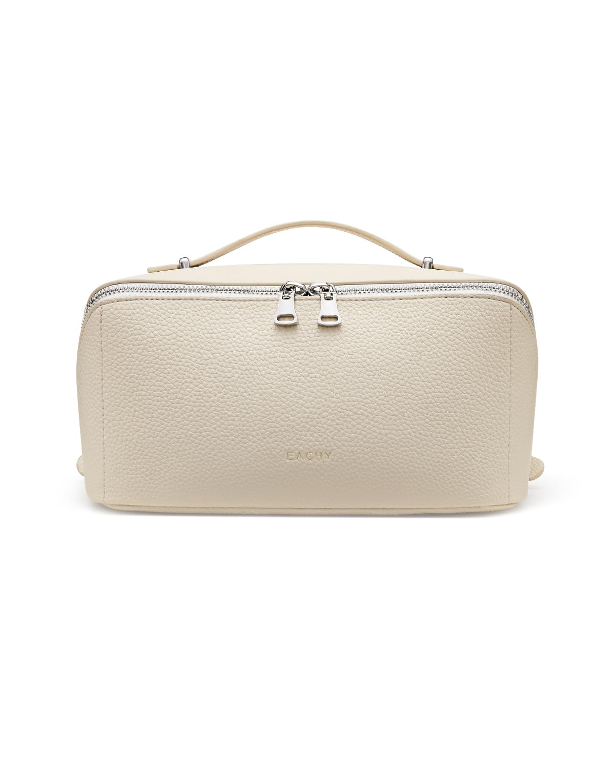 EACHY bolsa de maquillaje gran capacidad frontal abierto facilita ver todos tus productos