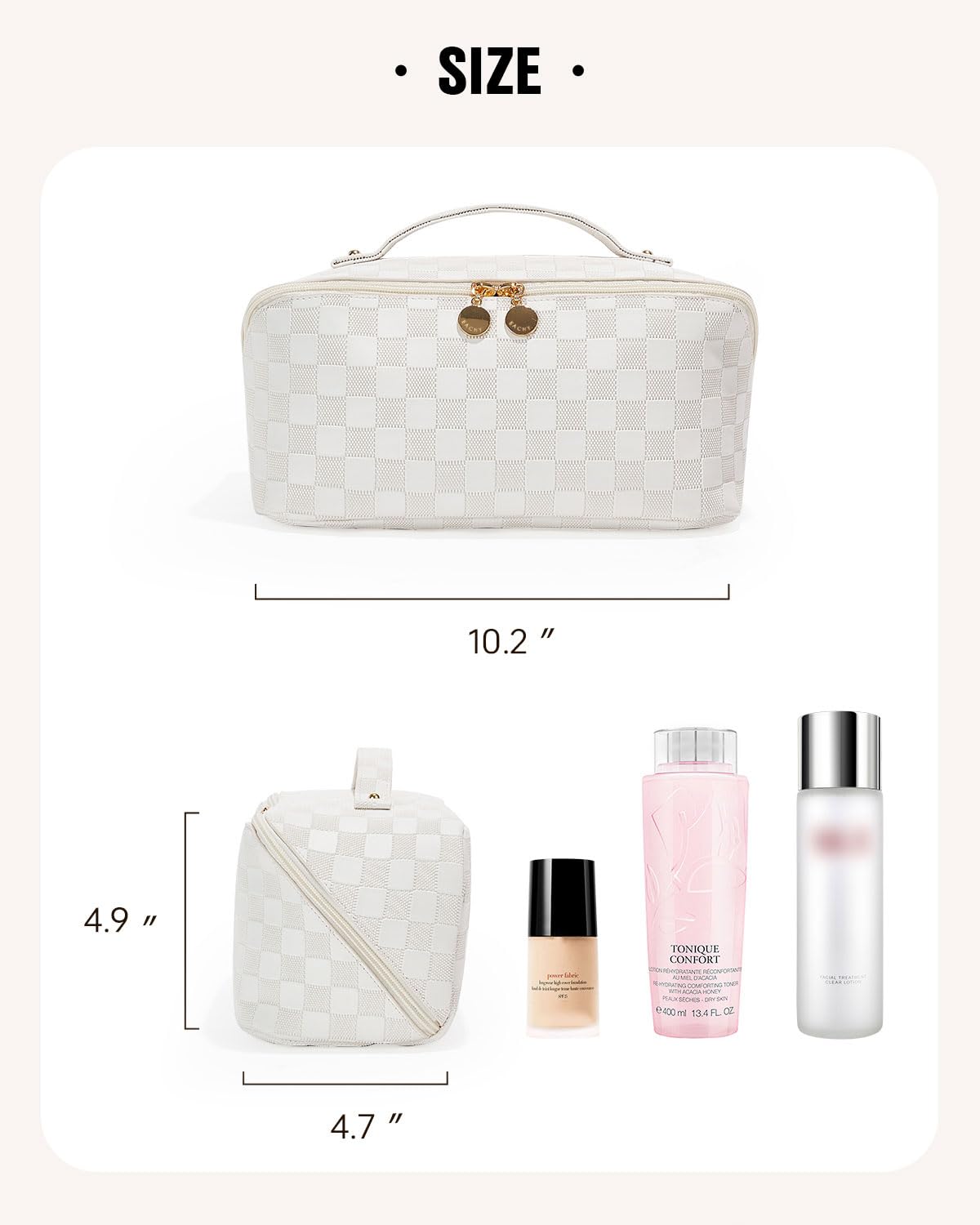 EACHY bolsa en mano, ideal para llevar durante viajes de negocios.