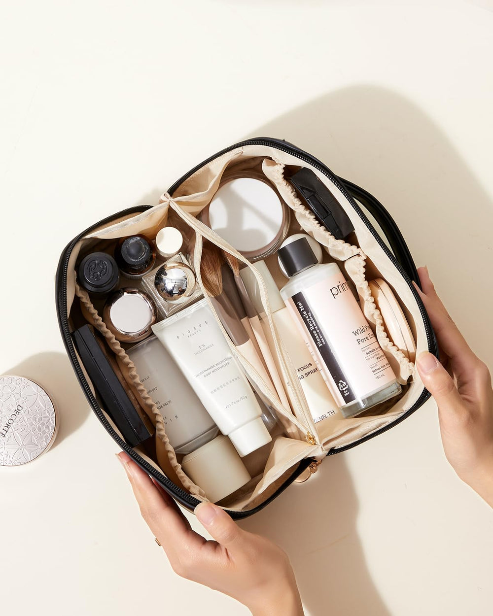 EACHY empaque con protección inflable para llegada sin arrugas.