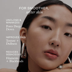 EADEM Cashmere Peel, aplicación diaria, facilita una rutina rápida sin resecar la piel.