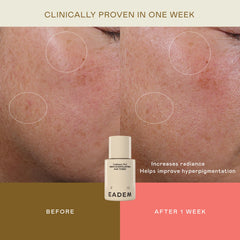 EADEM Cashmere Peel, refinamiento de poros para un tono más uniforme.