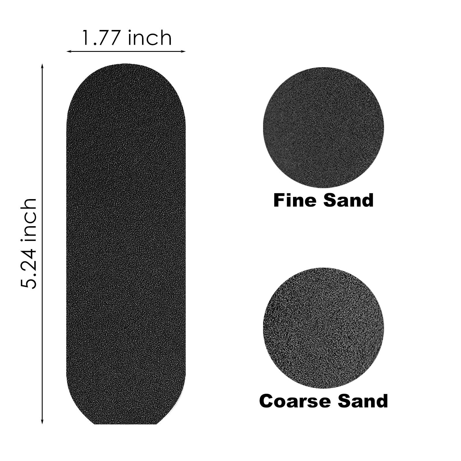 Almohadillas EagleKing grano 120, primer plano, para eliminar durezas.