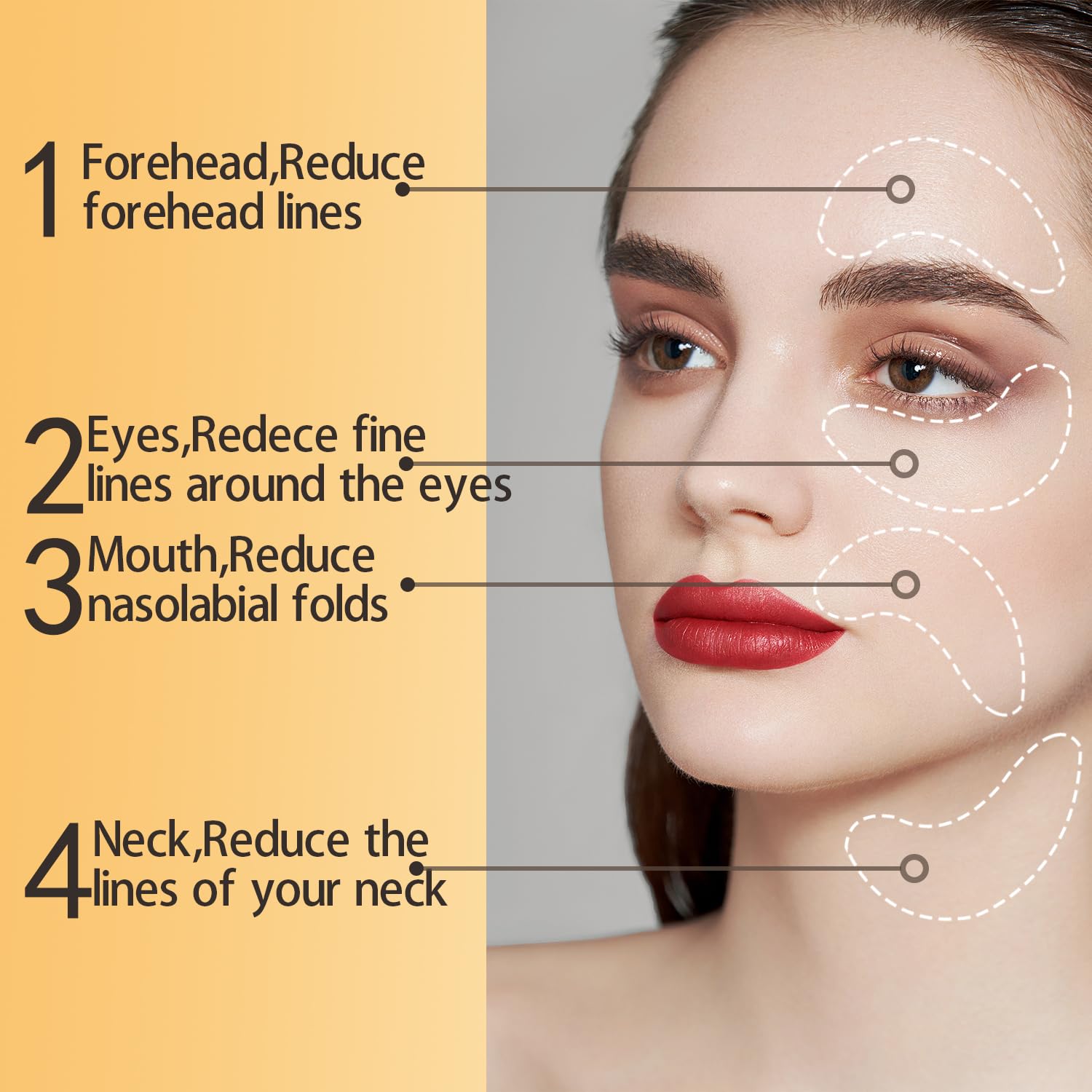 Eakroo collagen gel eye patches pack for hydration and brightness