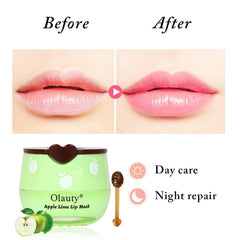 Bálsamo labial Eakroo tarro manzana-lima, color más vivo al aplicar