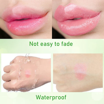 Lápiz labial Eakroo con Vitamina E y cera natural para barreras suaves.