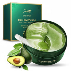 Parches Eakroo de aguacate para hidratar la zona inferior de los ojos.