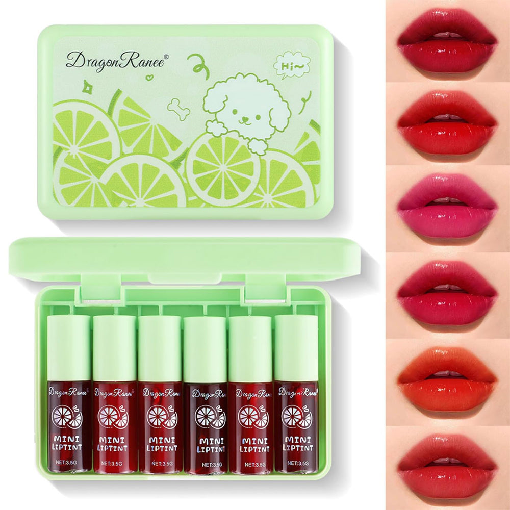 Eakroo tintes labiales 6 colores limón para un look fresco y duradero