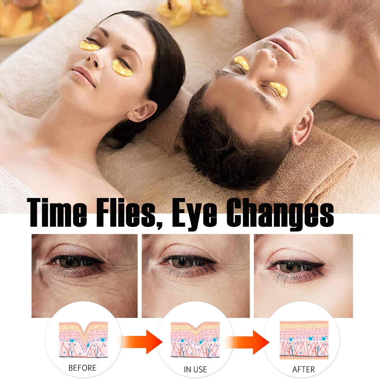 Eakroo vitamin C eye-mask adds brightness and antioxidant support around the eyes.