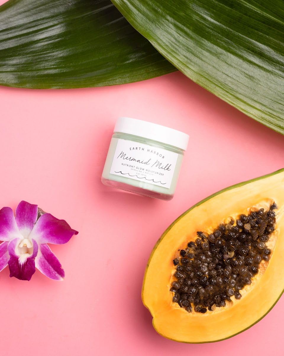 Fórmula ligera de Earth Harbor Leche de Sirena mantiene la piel cómoda