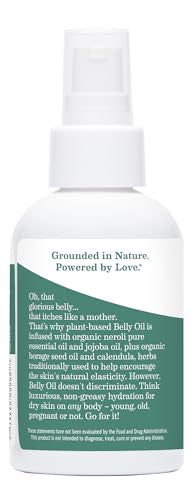 Earth Mama Belly Oil ideal para uso posparto y cuidado de la piel.