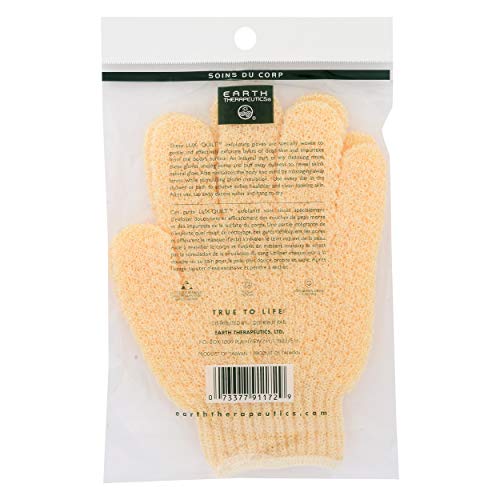 Earth Therapeutics guantes hidro exfoliantes natural en la ducha para renovar la piel