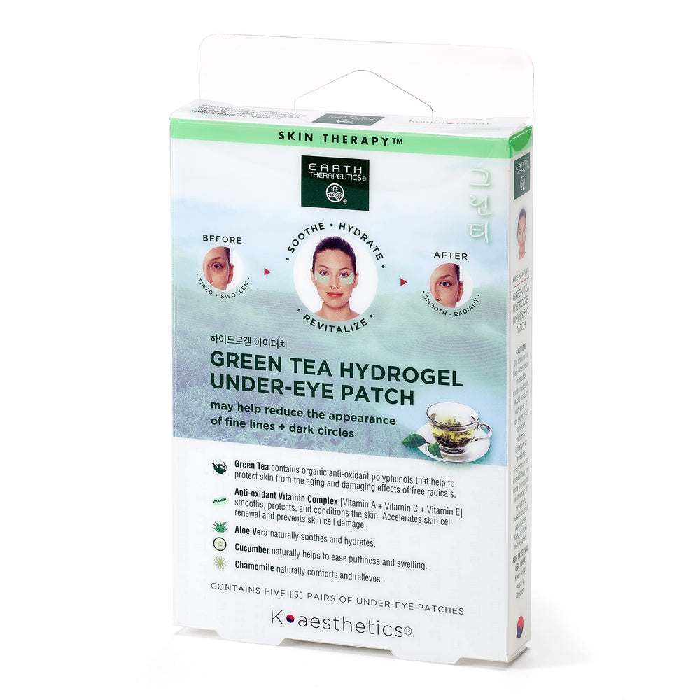 Earth Therapeutics parche hidrogel ojos hidratación suave y refrescante