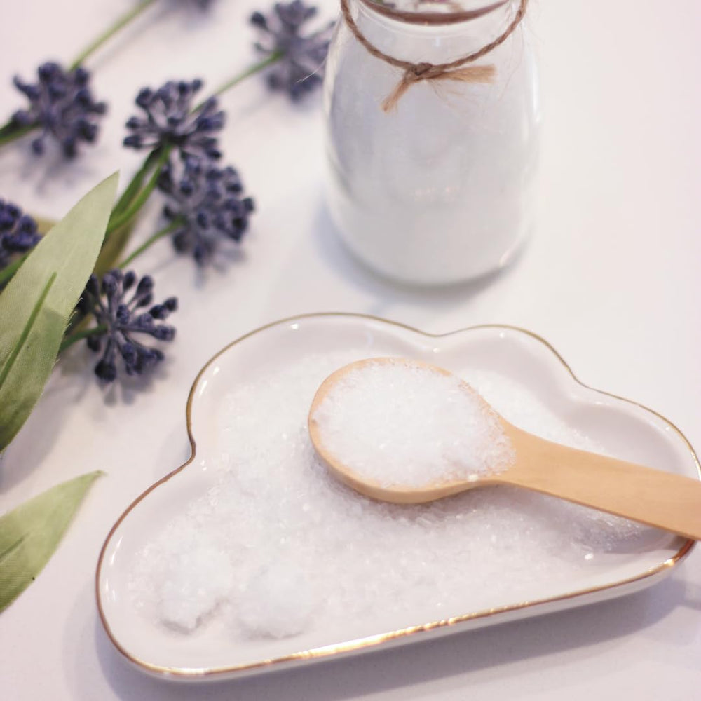 Earthborn Elements Eucalyptus Epsom Salt gallon packaging offers convenient long-term supply