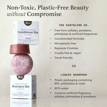 Earthling Co.: envase sostenible, ingredientes naturales y veganos sin crueldad.