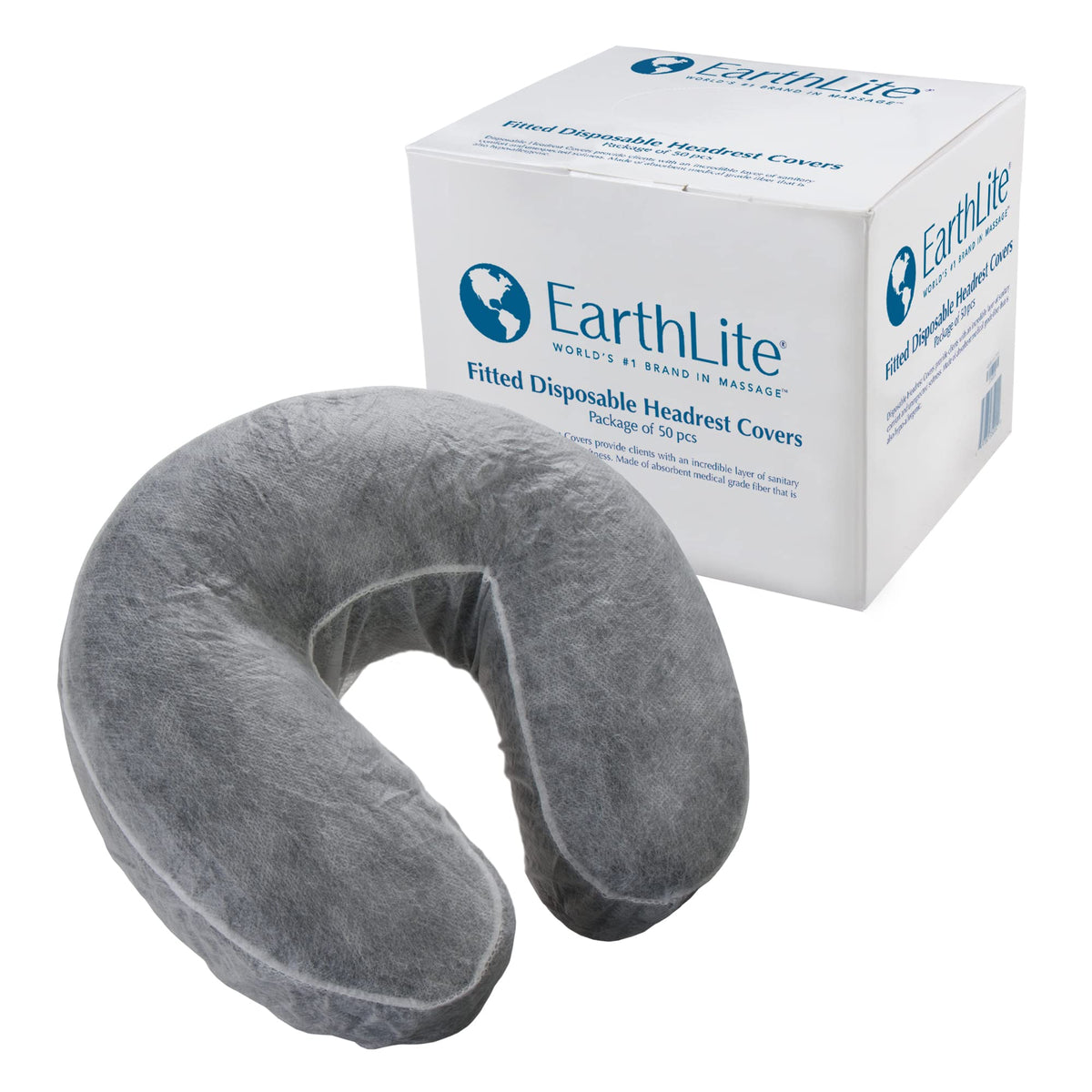 EarthLite cubiertas desechables ajustadas para cabezal de cara, confort higiénico para sesiones.