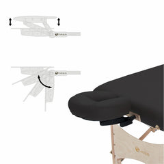 EarthLite Harmony DX, madera de arce de calidad aporta estabilidad y estética natural.