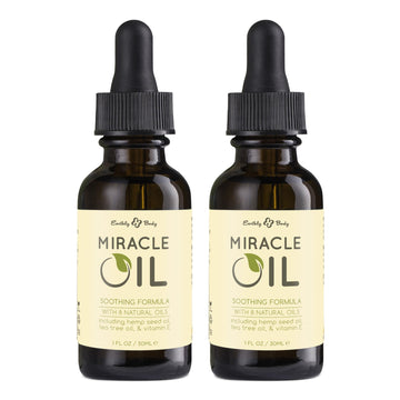 Earthly Body Miracle Oil, frasco de 1 onza para hidratación diaria de la piel
