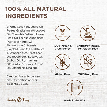 Earthly Body Miracle Oil textura suave y agradable al aplicar