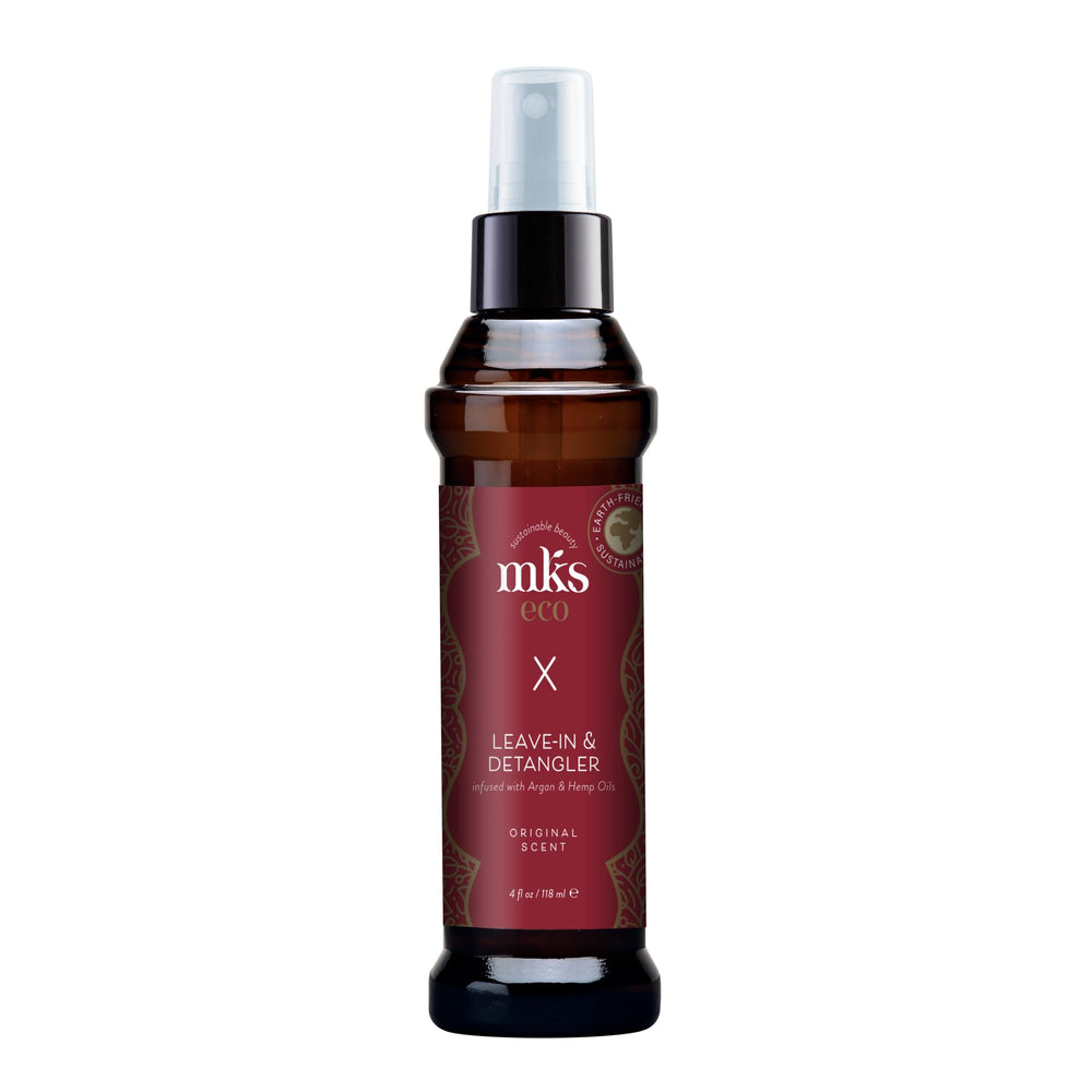 Earthly Body MKS eco X, botella original, desenreda y suaviza el cabello.