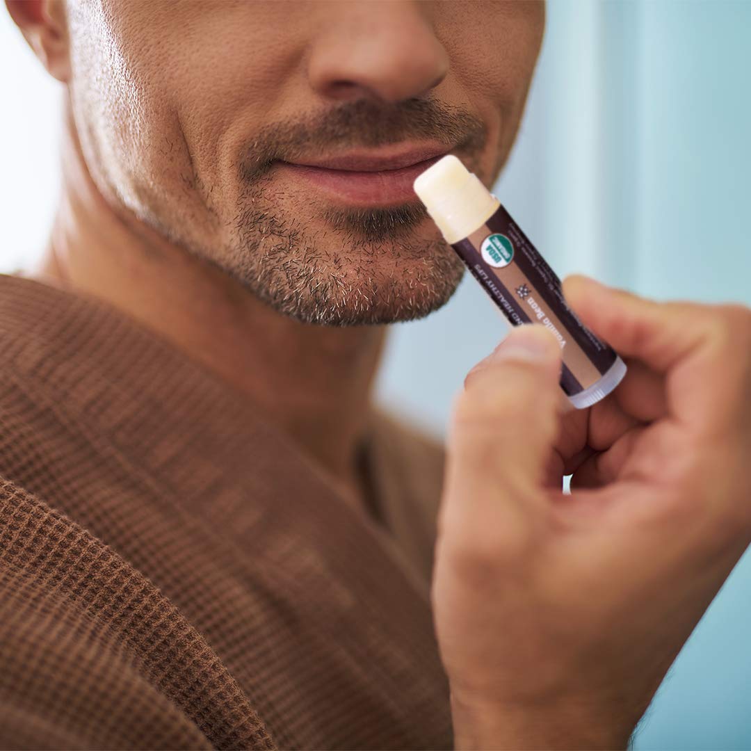 Earth's Daughter bálsamo labial Vanilla ideal para labios agrietados y secos.