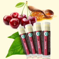 Earth's Daughter bálsamo labial cereza, aplicación suave y fácil deslizamiento