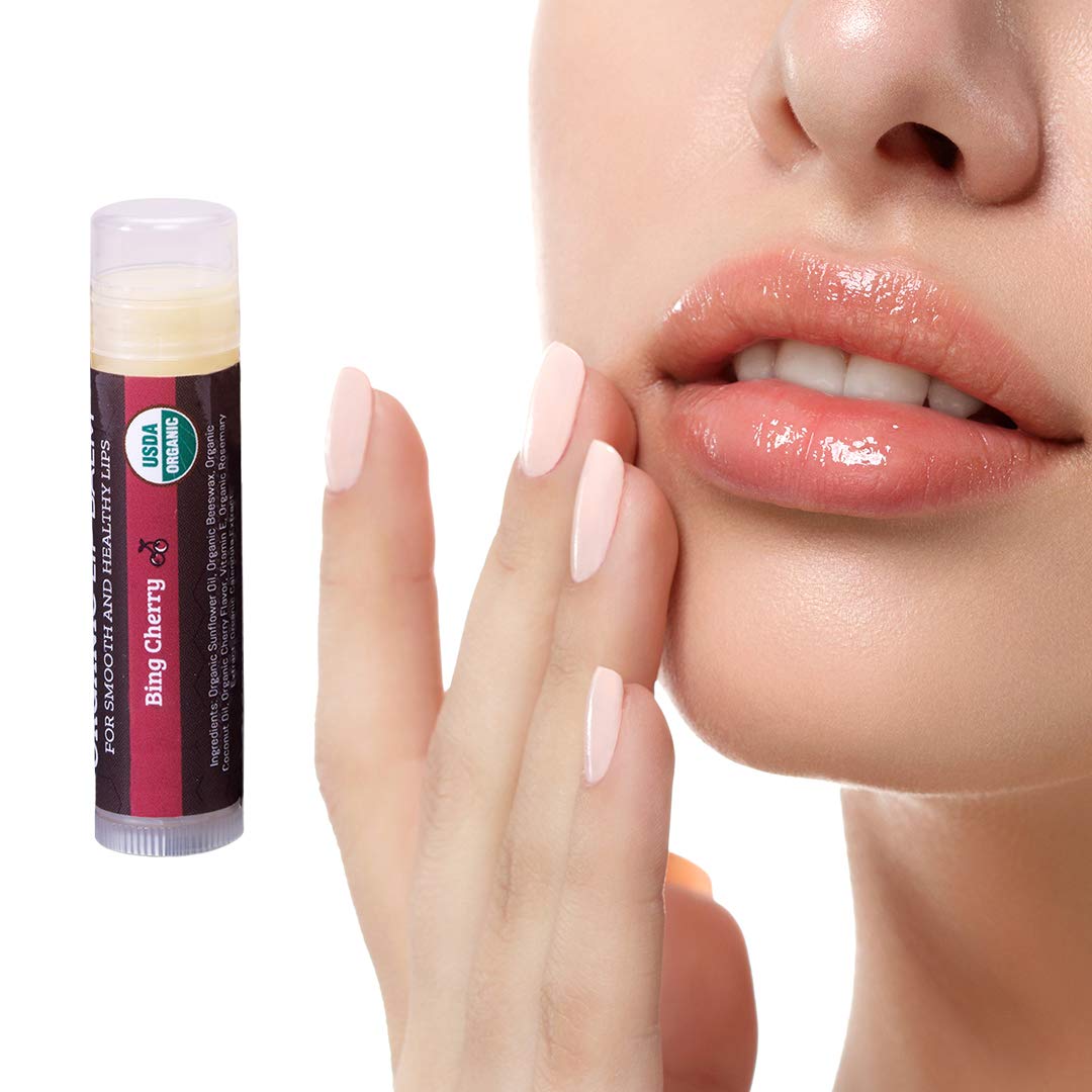 Earth's Daughter bálsamo labial cereza para labios secos