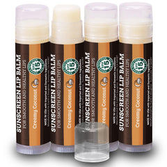 Earth's Daughter bálsamo labial coco SPF 15 protege labios diariamente