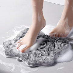 Easkite exfoliador de pies para ducha, facilita exfoliación suave y masaje cómodo