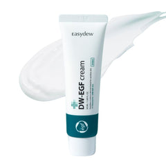 EASYDEW DW-EGF Crème, bouteille élégante, hydratation durable sans gras.