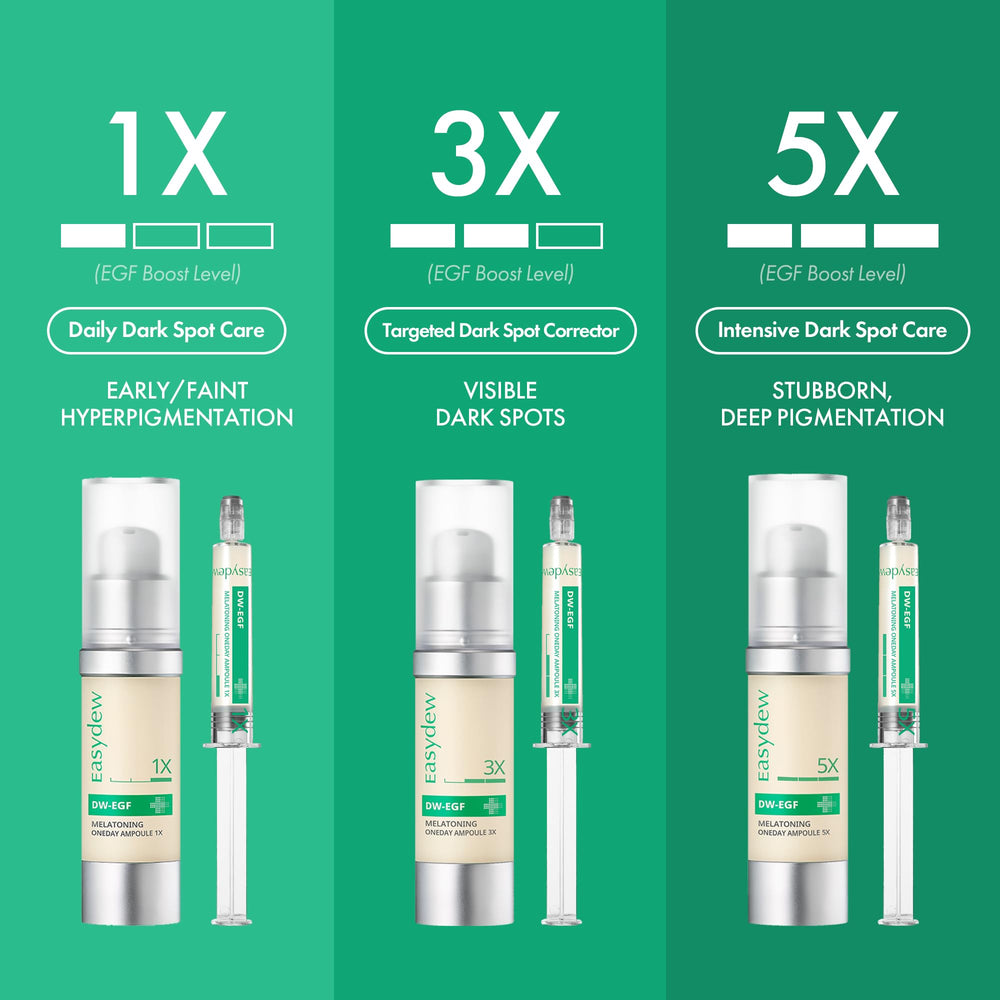 Easydew DW-EGF Melatonina serum, envase hermético para mantener la frescura.