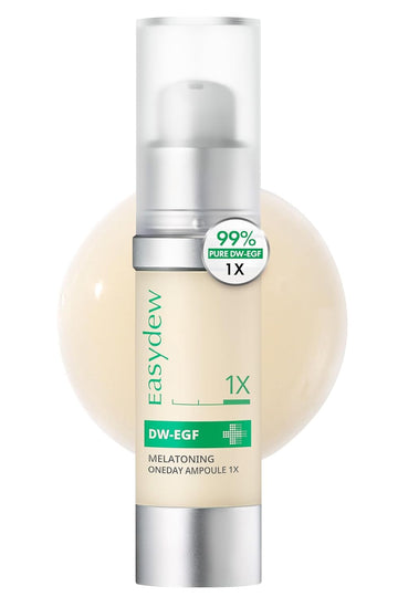 Easydew DW-EGF Melatonina serum botella, hidratación precisa para tono uniforme.