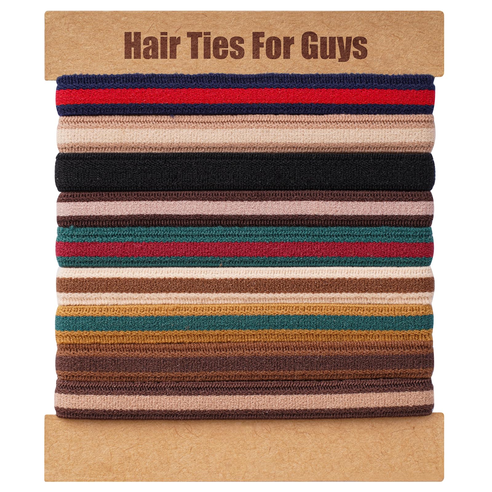 Lazos de pelo trenzados EasYoung para hombres, prácticos y duraderos.