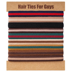 Lazos de pelo trenzados EasYoung para hombres, prácticos y duraderos.