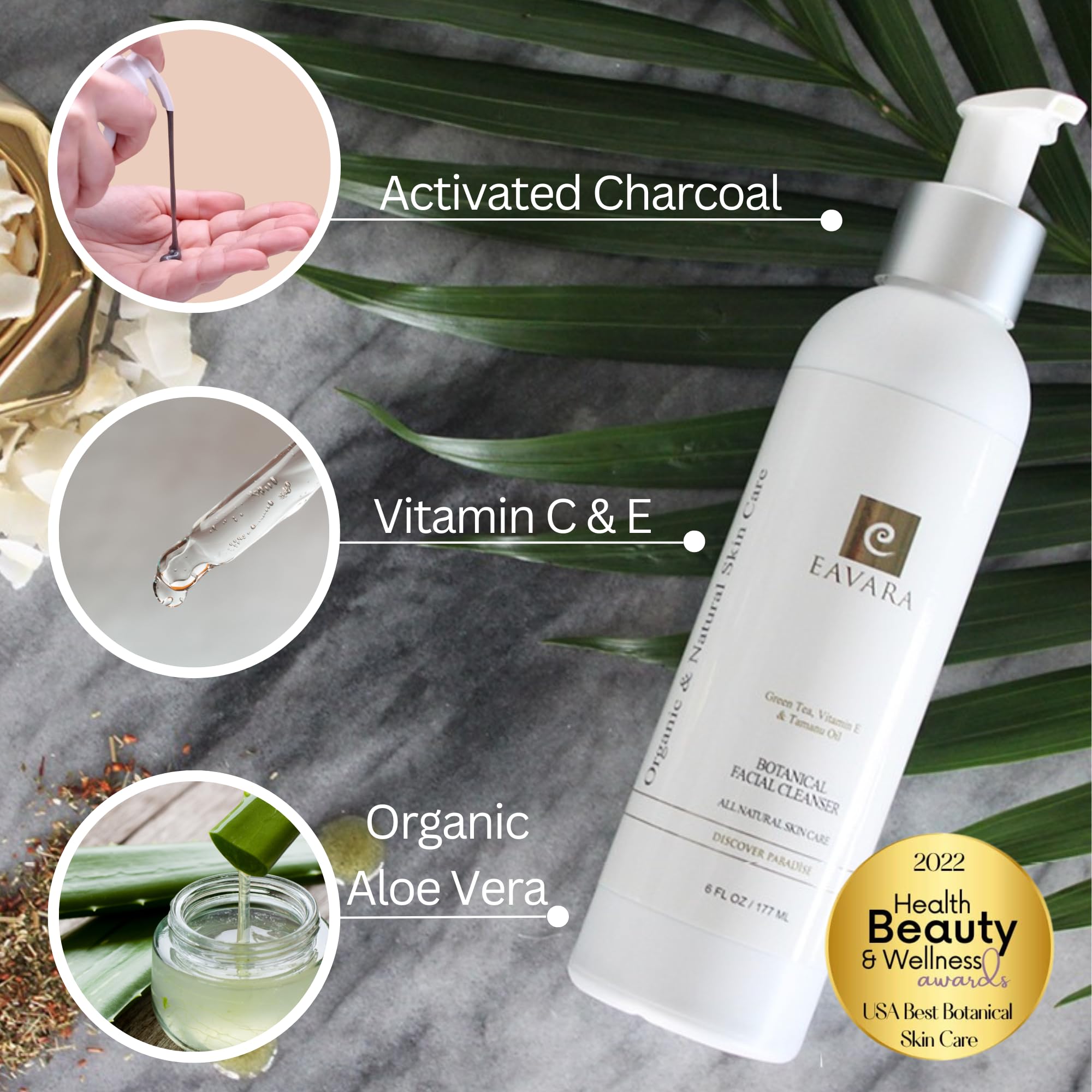 Eavara aloe vera calma e hidrata la piel durante la rutina
