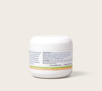 eb5 aplicación crema rostro y cuello para suavizar líneas.