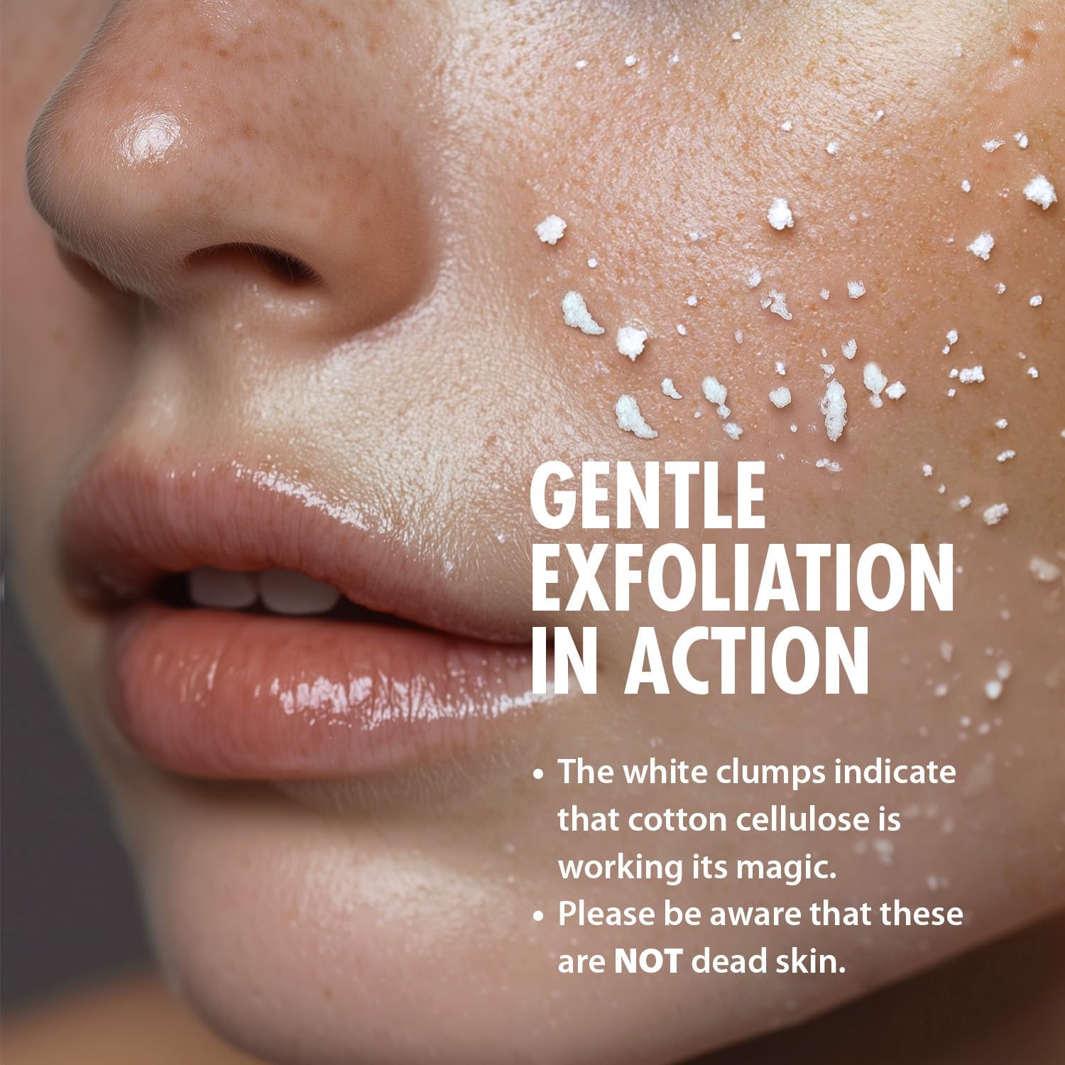 Ebanel gel exfoliante con Centella calma la piel sensible durante exfoliación