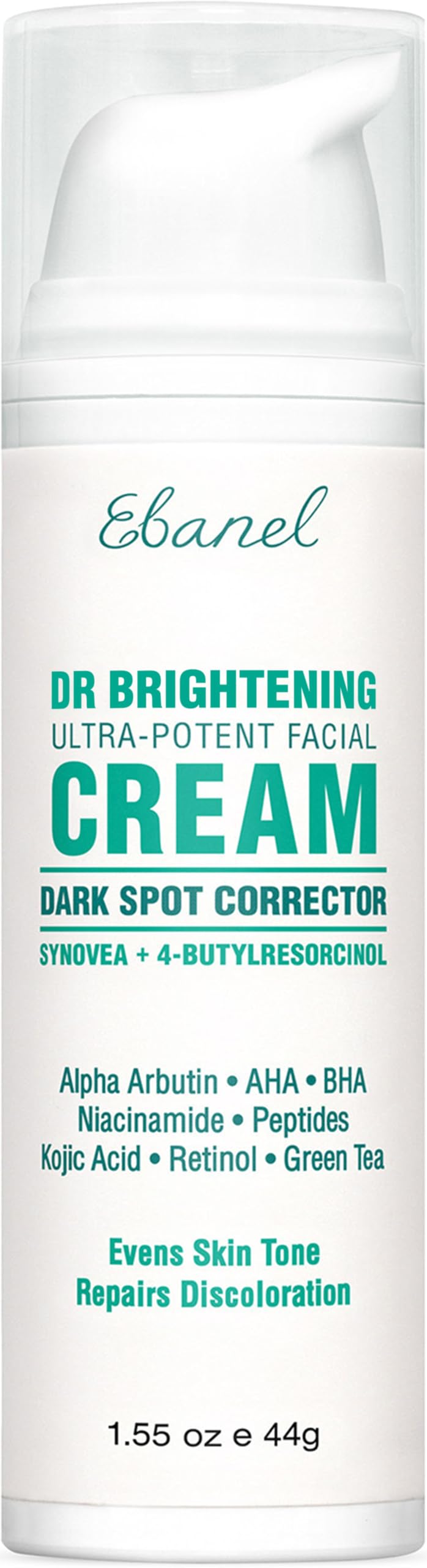 Ebanel Dark Spot Remover en bote para uso diario y piel más uniforme.