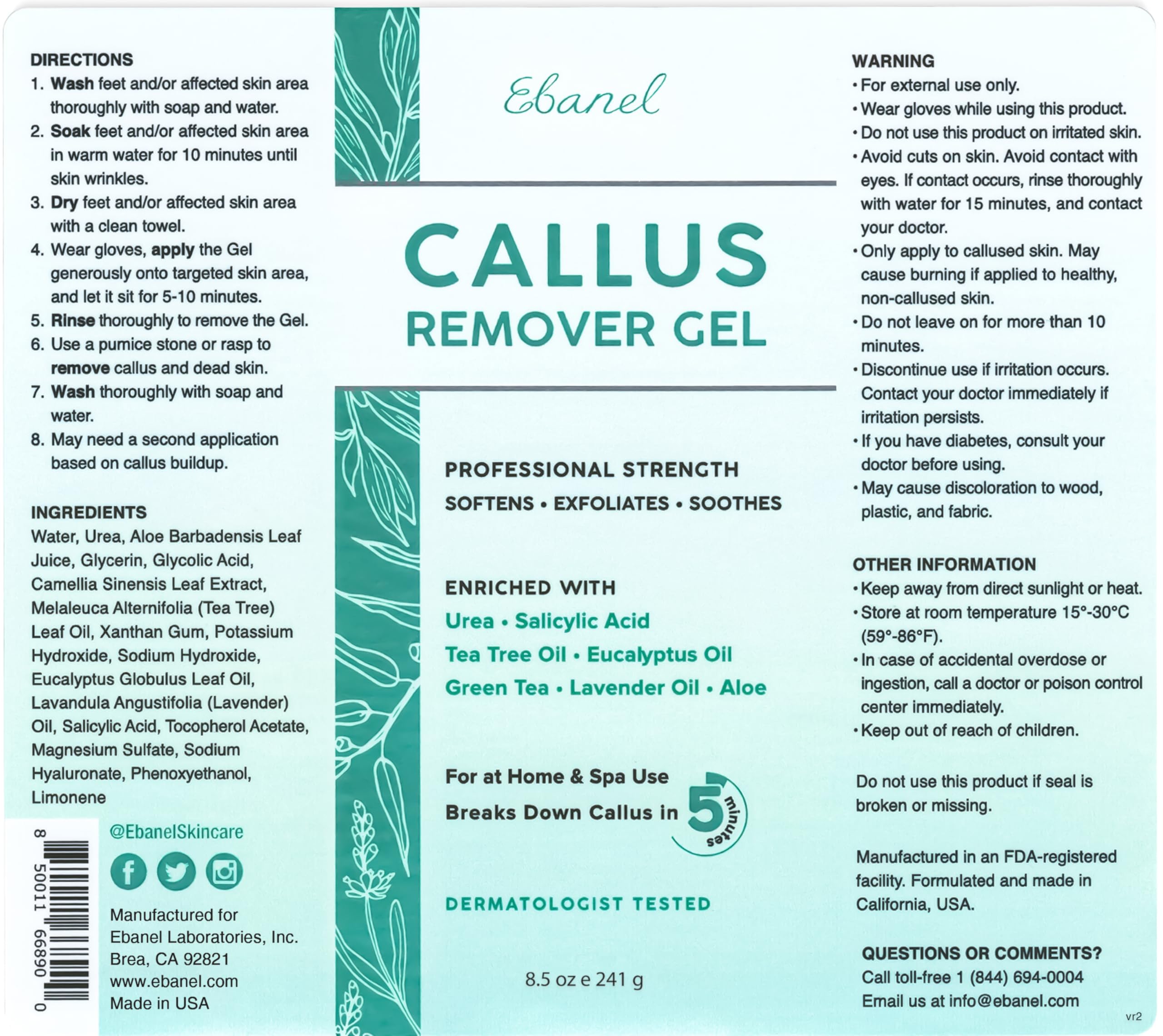 Fabricacion en Estados Unidos con estandares FDA y pruebas dermatologicas.