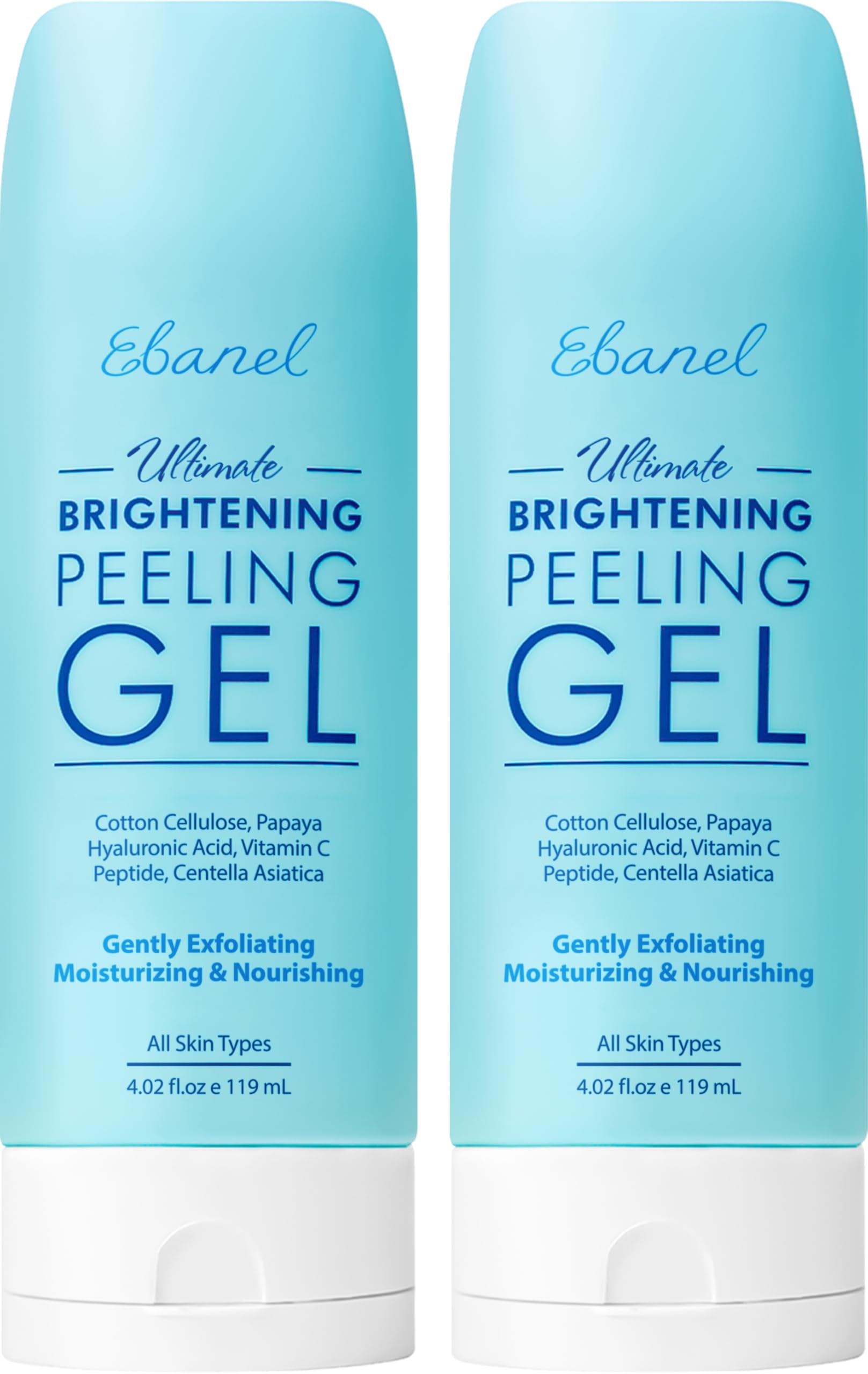Ebanel gel exfoliante con pelotitas de celulosa para exfoliar suavemente