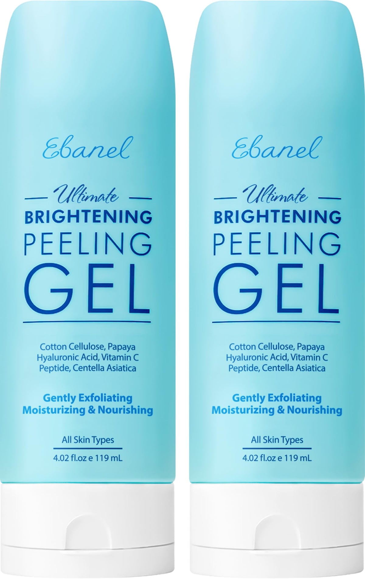 Ebanel gel exfoliante con pelotitas de celulosa para exfoliar suavemente