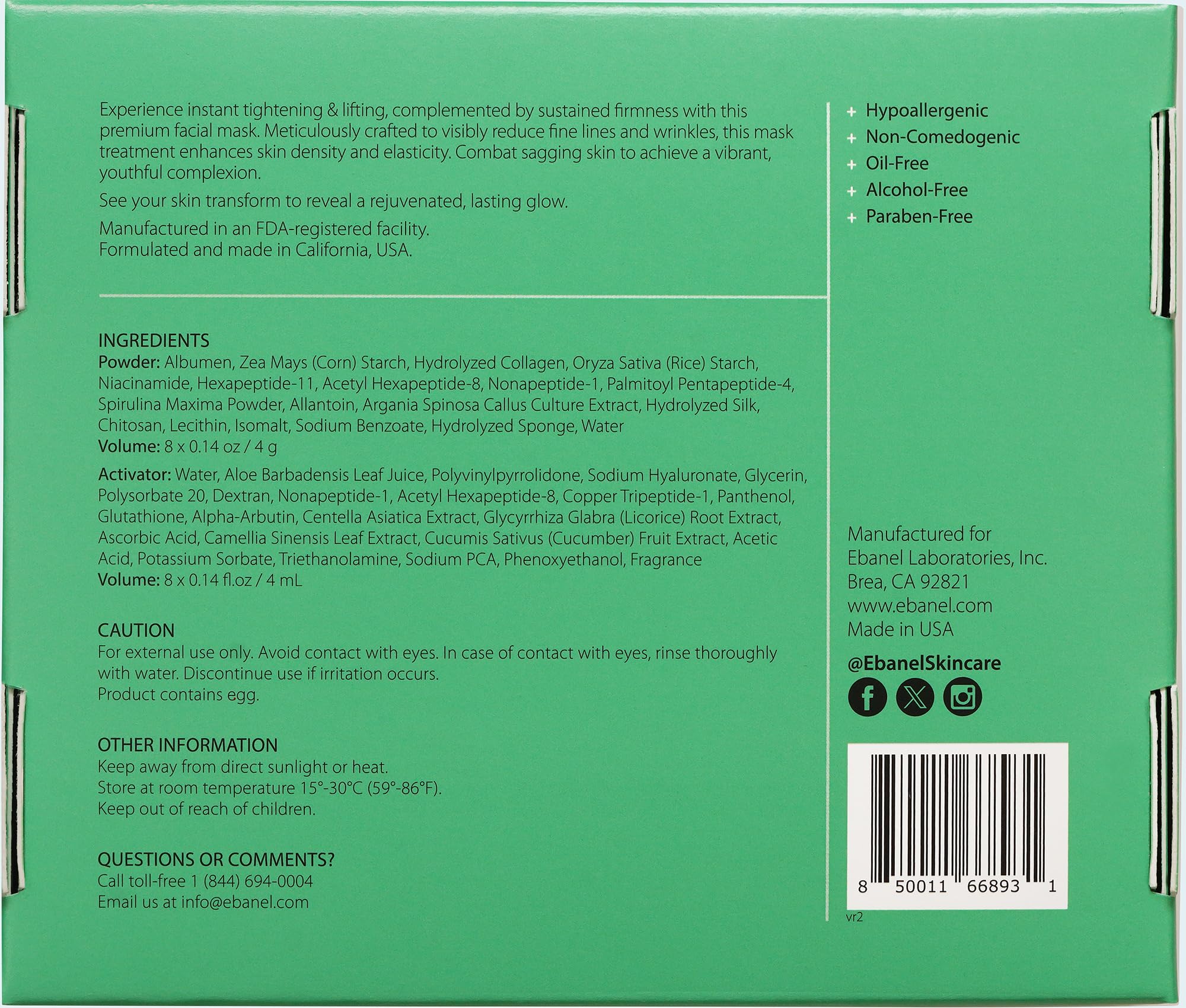 Note aromatique naturelle Ebanel lors du mélange