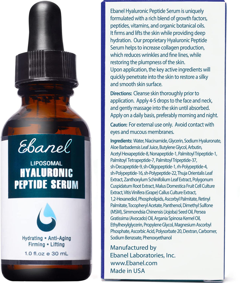 Ebanel Sérum: aplicación diaria para hidratar día y noche.