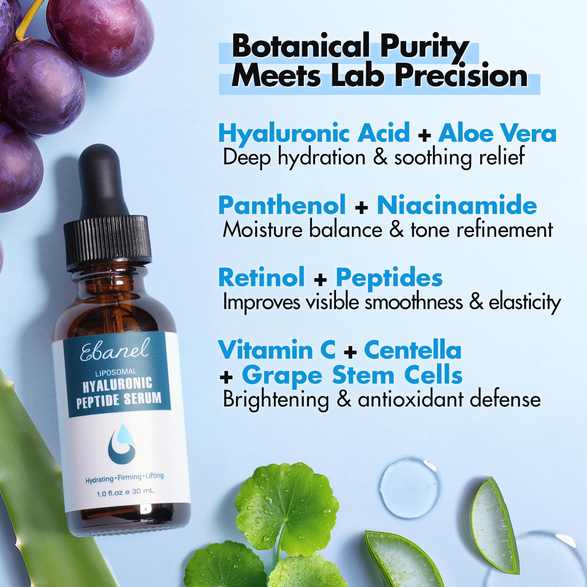 Ebanel Sérum: calma el enrojecimiento e irritación, ideal para piel sensible.
